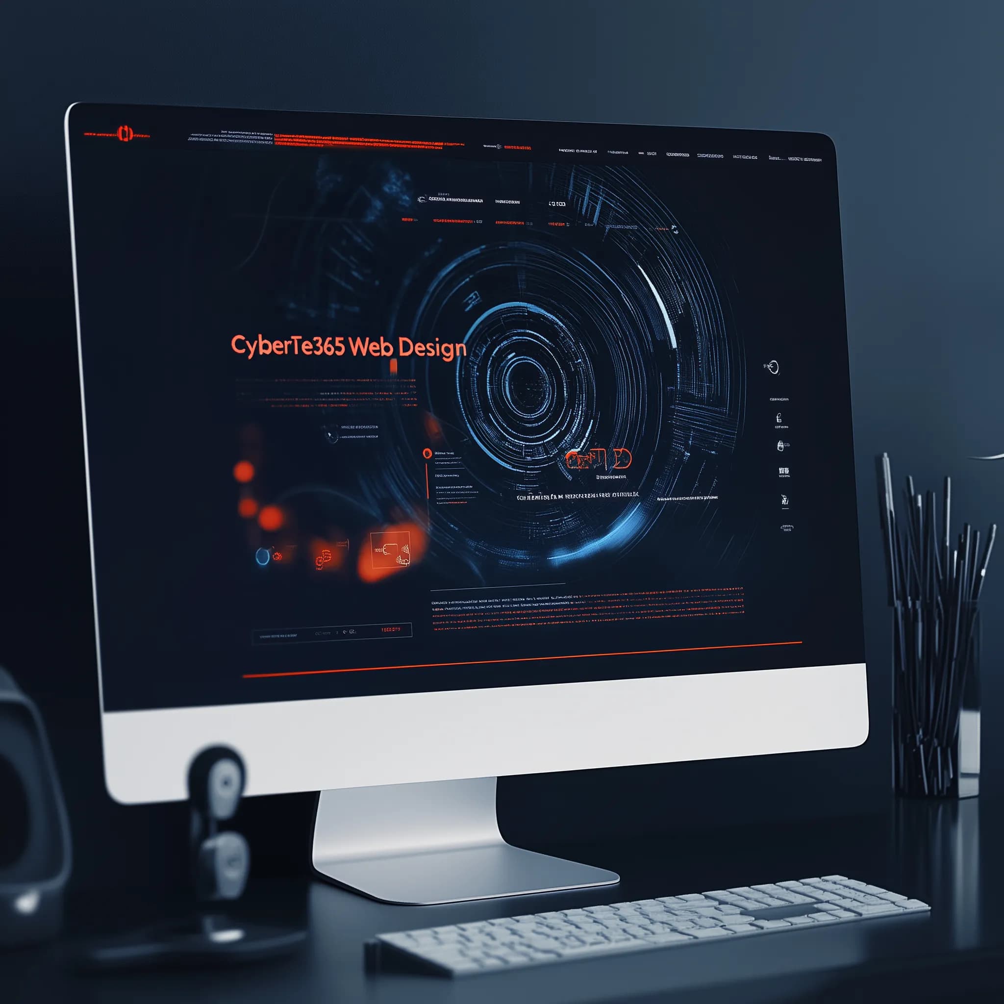 Modern Web Design Interface